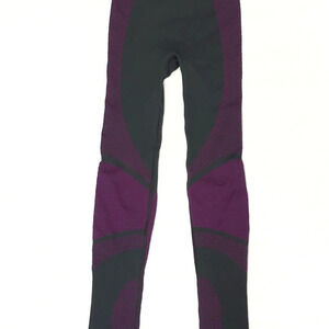 Lululemon About That Base Purple Gray Active Tights Size 4
